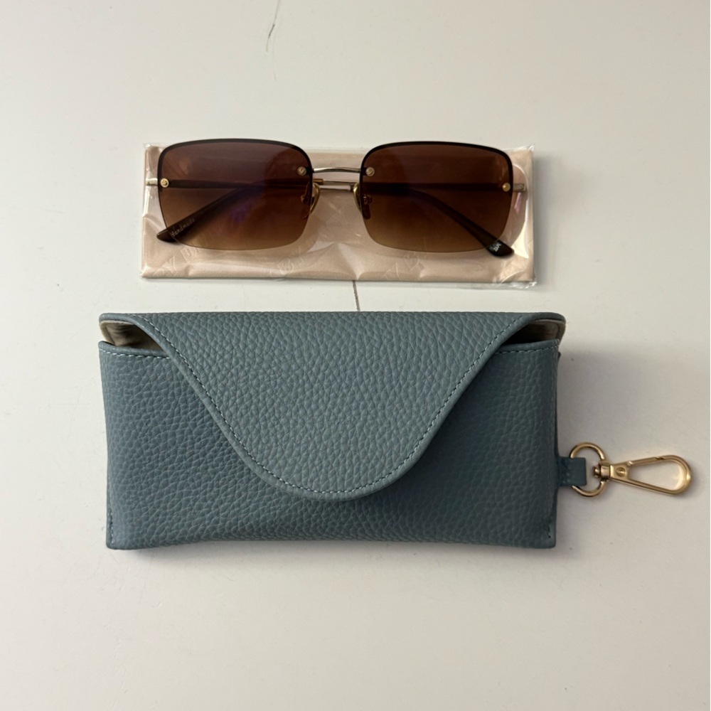 DMY by DMY “JEN” Brown Sunglasses with case